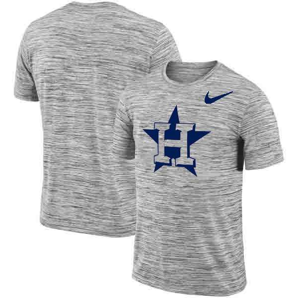 Houston Astros Nike Heathered Black Sideline Legend Velocity Travel Performance T-Shirt,We sell and wholesale Houston Astros Nike Heathered Black Sideline Legend Velocity Travel Performance T-Shirt on line form chian!